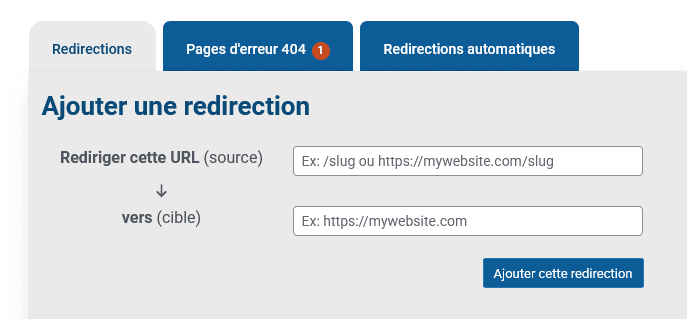 Gestion de la redirection dans WordPress avec le plugin SEO Key