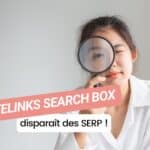 Sitelinks Search Box : Google efface la fonctionnalité en novembre !