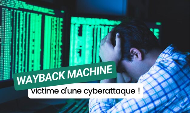 Cyberattaque majeure :  Wayback Machine hors service, 31 millions de comptes compromis