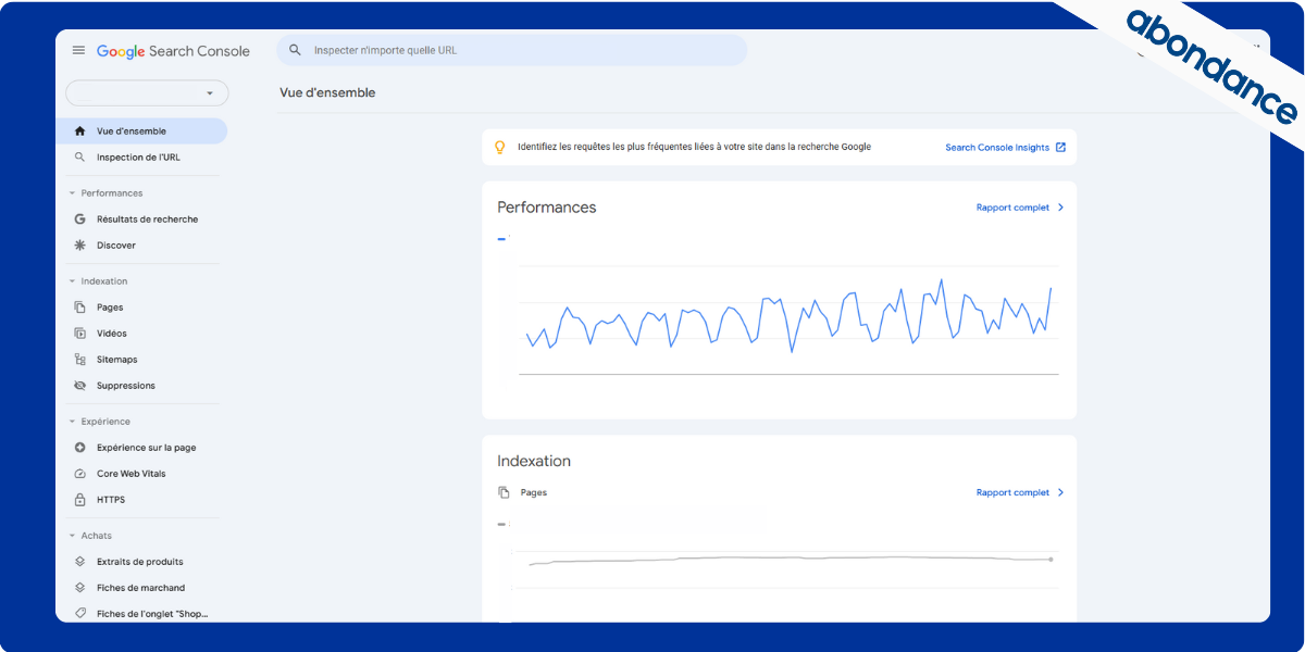 Home Google Search Console