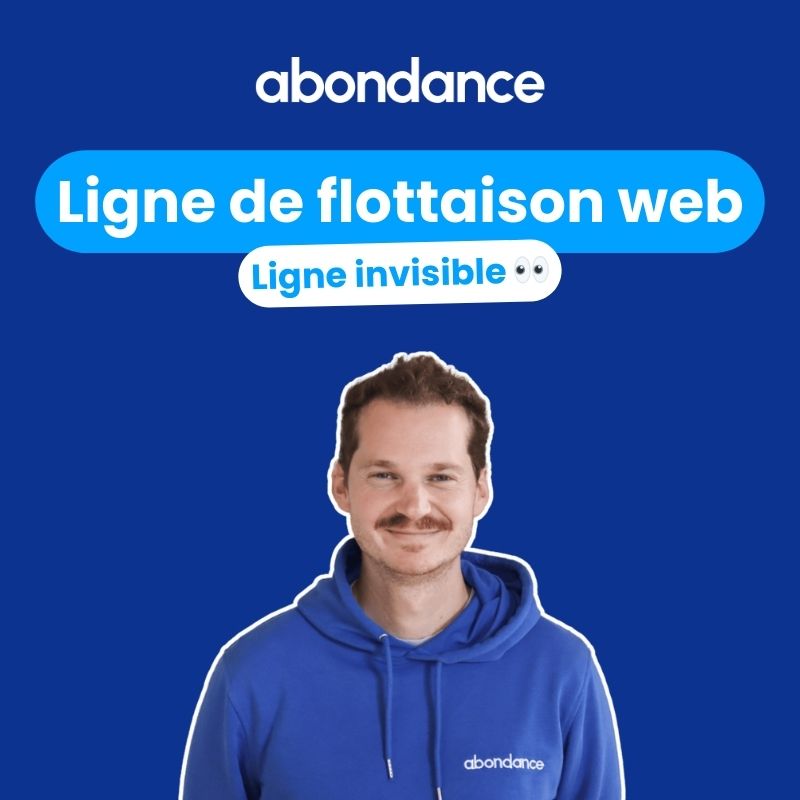 Qu'est-ce que la ligne de flottaison d'un site internet ?