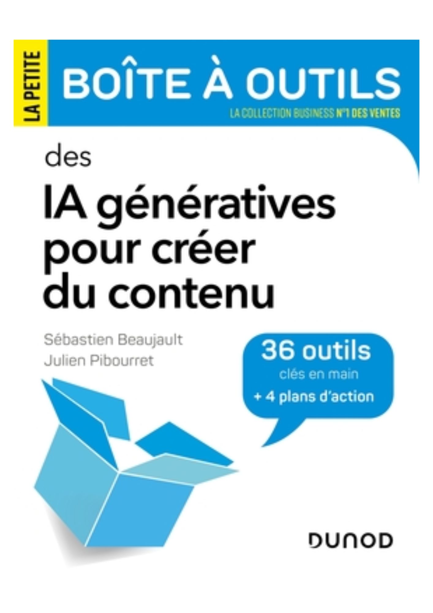 livre boîte à outils des ia génératives pour créer du contenu