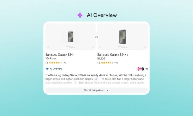 AI Overviews : Google affiche désormais des comparatifs produits automatiques !