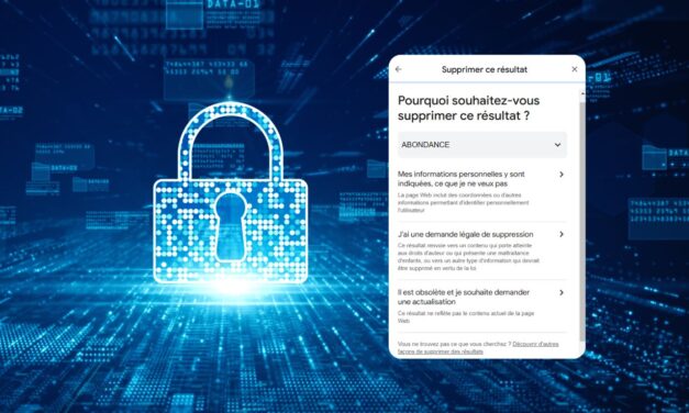 Google facilite la suppression de données personnelles : ce qui change pour vous